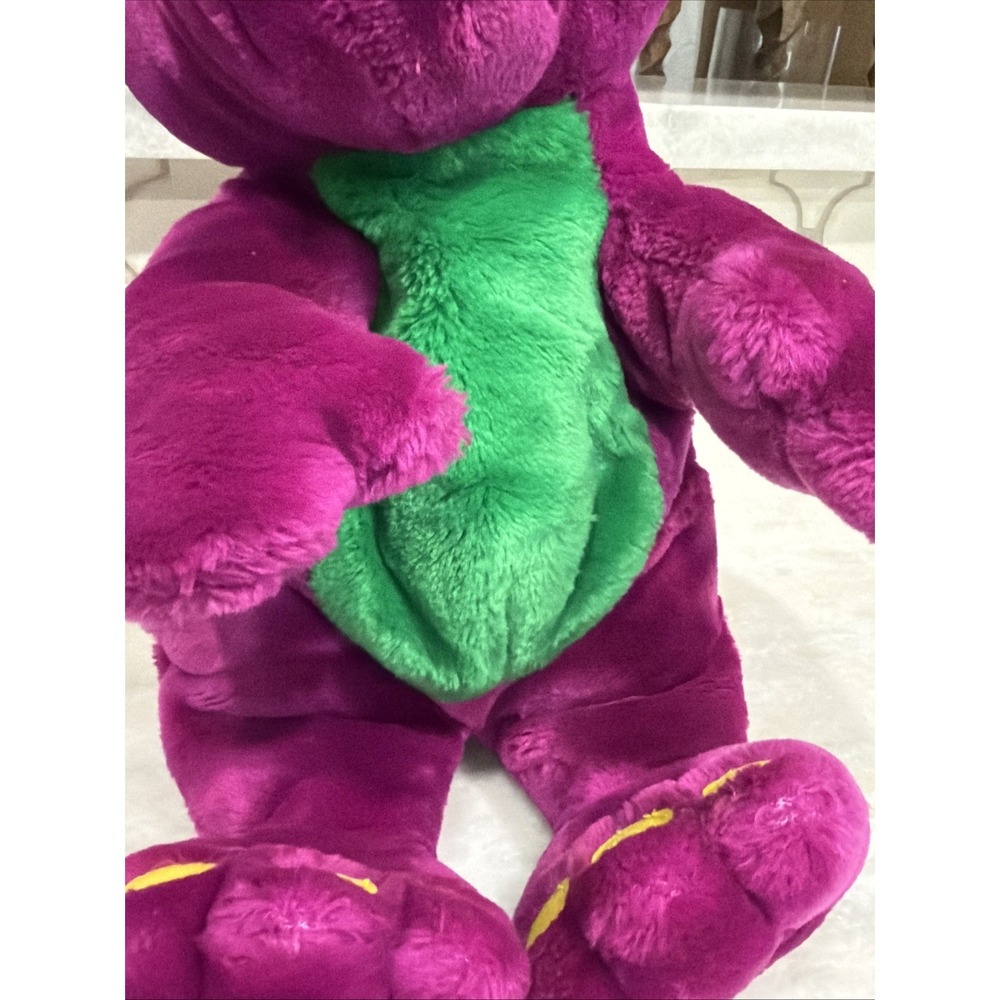 Vintage 1997 ActiMates Barney Plush Microsoft Talking Singing Interactive Tested - Picture 5 of 12